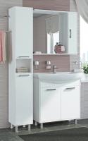 Шкаф-зеркало Francesca Eco 80 белый универсальный