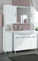 Шкаф-зеркало Francesca Eco 105 белый