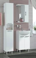 Пенал для ванной комнаты Francesca Eco 30 белый
