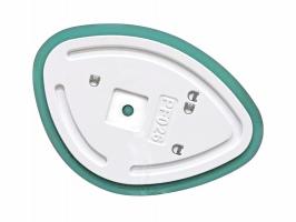 Зеркало LED Континент Alma 100x70 см с ореольной холодной подсветкой