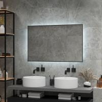 Зеркало LED Континент Amer Black 100x70 см