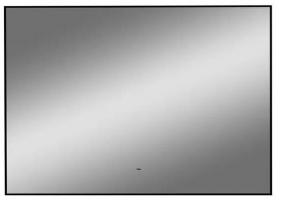 Зеркало LED Континент Amer Black 100x70 см