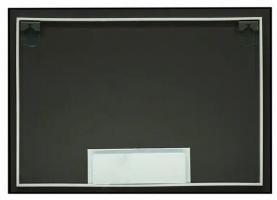 Зеркало LED Континент Amer Black 100x70 см