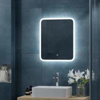 Зеркало LED Континент Bruno 60x80 см с ореольной холодной подсветкой