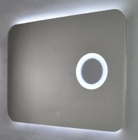 Зеркало LED Континент Elegant 100x70 см с увеличительным зеркалом