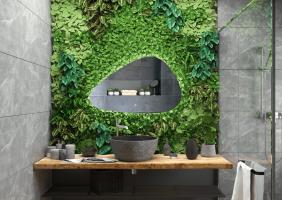 Зеркало LED Континент Voyage 100x70 см с ореольной холодной подсветкой
