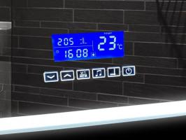 Зеркало LED Континент Glamour c много функциональной панелью 70x90 см