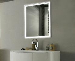 Зеркало LED Континент Strong 70x90 см в алюминиевом корпусе