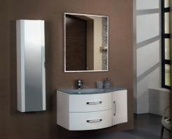 Зеркало LEDКонтинент Life 60x80 см в алюминиевом корпусе