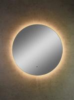 Зеркало Континент Ajour LED D550 с ореольной теплой подсветкой и Б/К сенсором