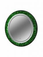 Зеркало Континент Forest LED D80x80 см с натуральным мхом