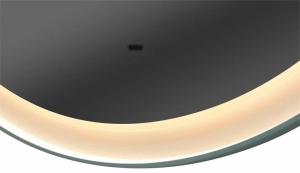 Зеркало Континент Planet White LED D700 с ореольной холодной подсветкой и Б/К сенсором