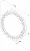 Зеркало Континент Uranus LED D770